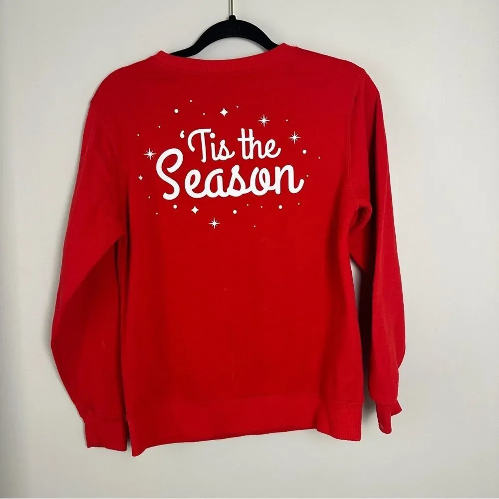 Coca-Cola Crewneck Christmas Sweater Red Bears Small Holiday Festive